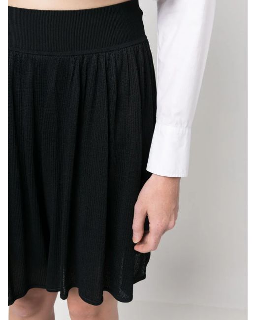 Tory Burch Black Lightweight Knitted Shorts