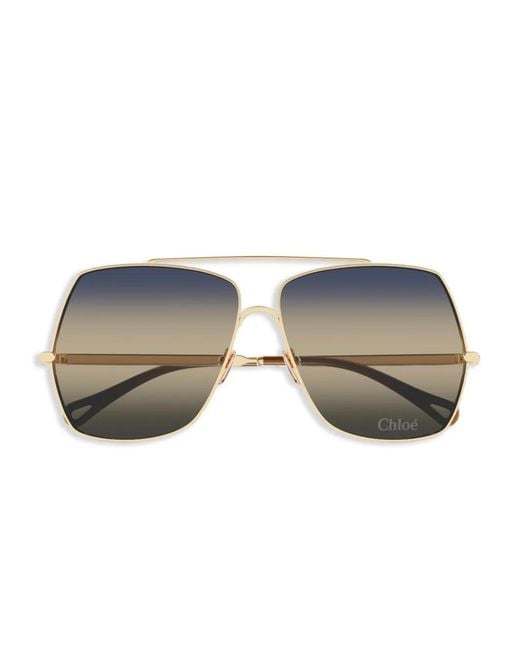 Chloé Metallic Aly Sunglasses
