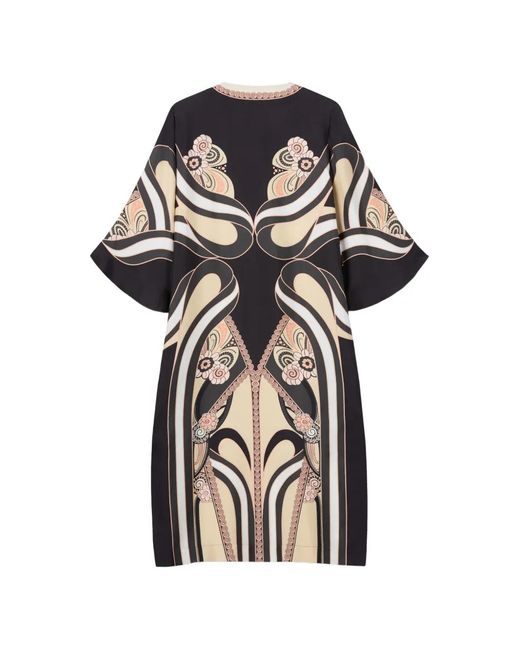 LaDoubleJ White Ambrosia-Print Dress