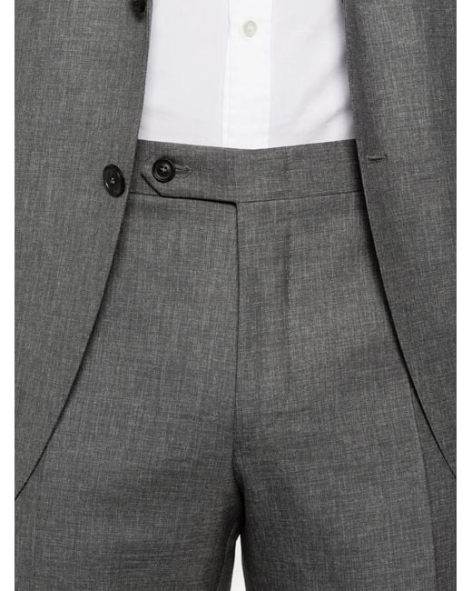 Canali Gray Button Blazer for men
