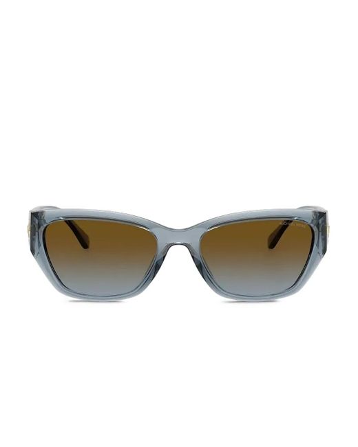 Michael Kors Blue Sonnenbrille Mit Cat-Eye-Gestell