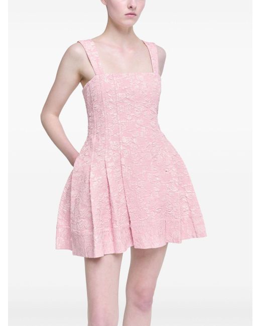 Jonathan Simkhai Pink Jovie Mini Dress