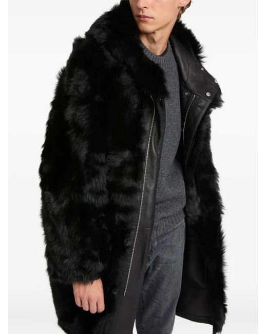 Yves Salomon Black Jackets for men
