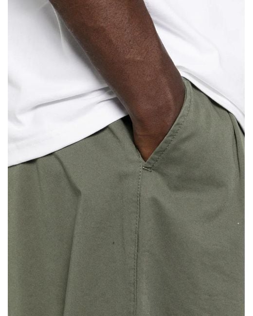 Carhartt Green Pleated Trousers for men