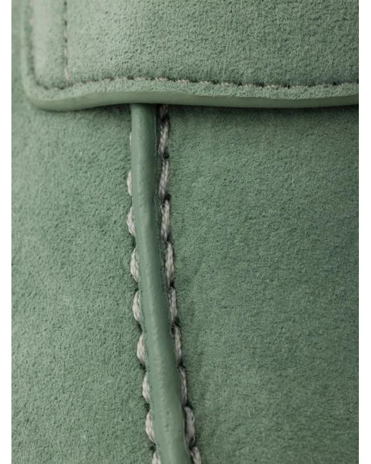 Prada Green Suede Loafers for men