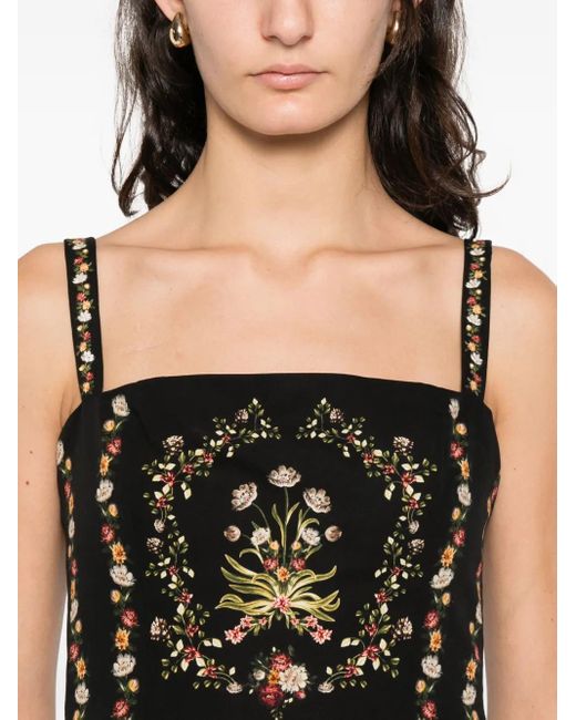 Agua Bendita Black Lima Minikleid mit Riemen