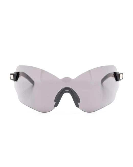 Kuboraum Gray E51 Mask-Frame Sunglasses