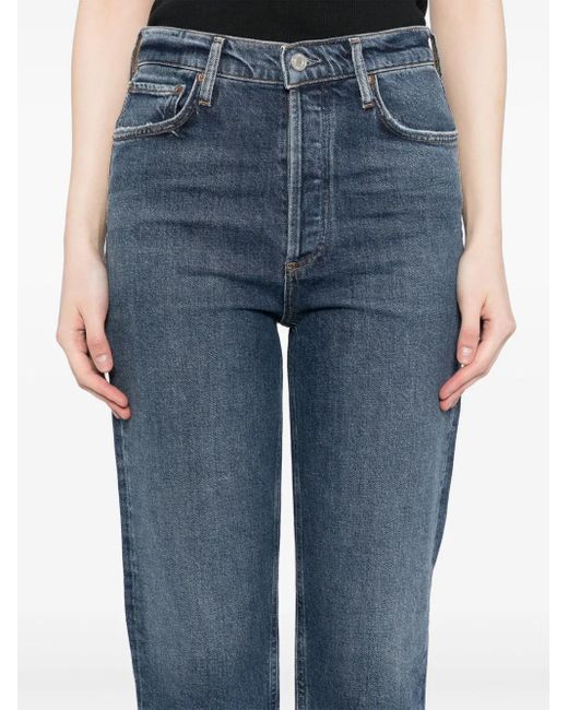 Agolde カットアウト タンクトップ Blue