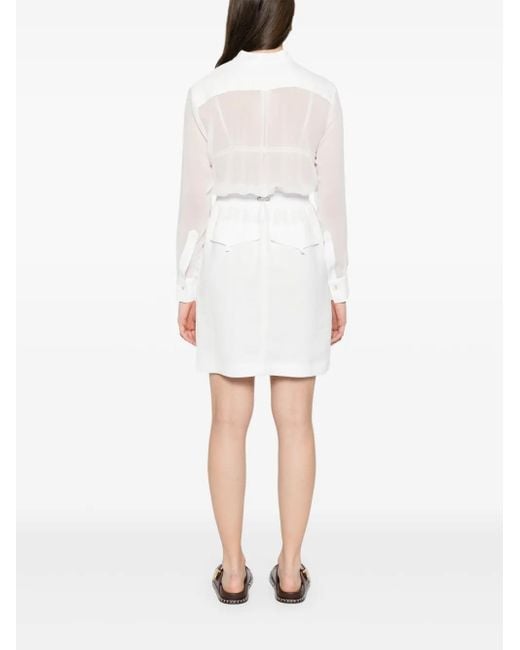 Pinko White 'Benvenuto' Dress