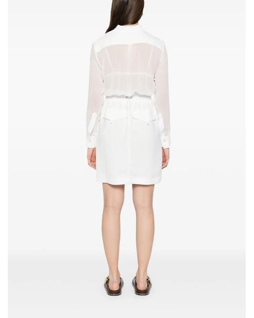 Pinko White 'Benvenuto' Dress