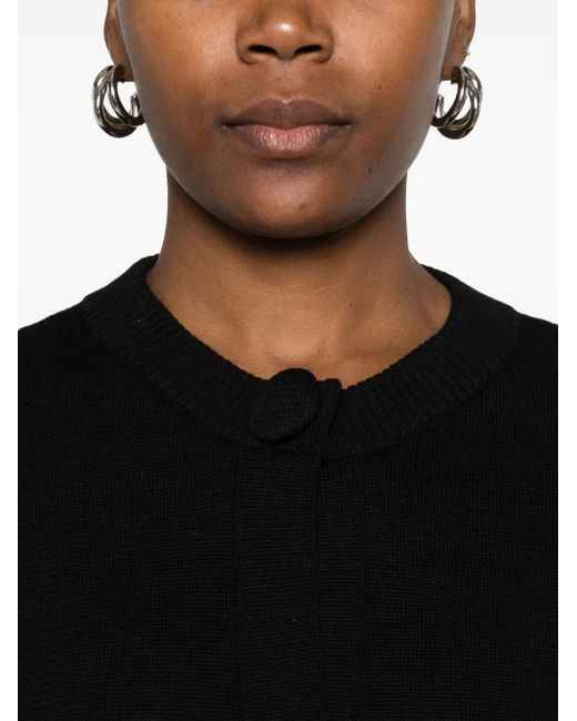 N°21 Black Button-Up Cardigan