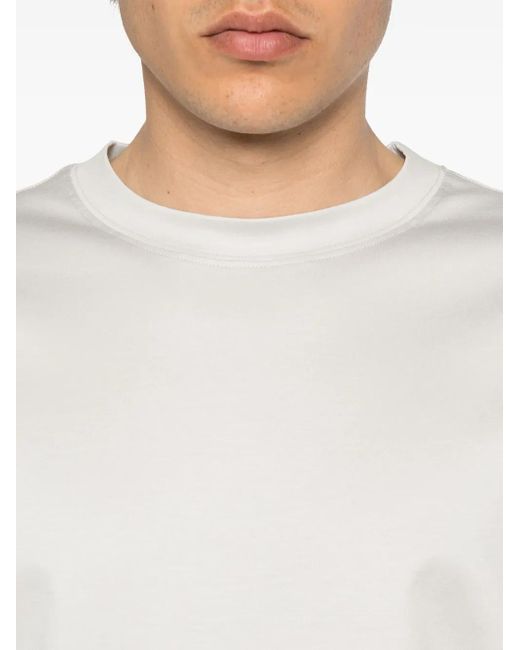 メンズ Tagliatore クルーネック Tシャツ White