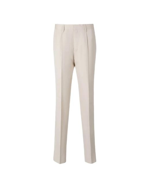 Lardini Natural Button Trousers for men