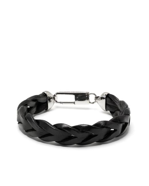 メンズ Giorgio Armani チェーンディテール ブレスレット Black