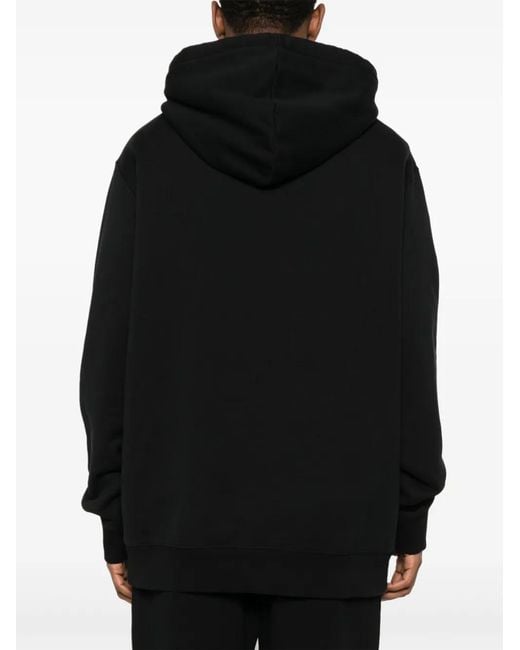 Lanvin Black Hoodie Patch for men