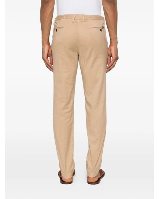 Karl Lagerfeld White Button Trousers for men