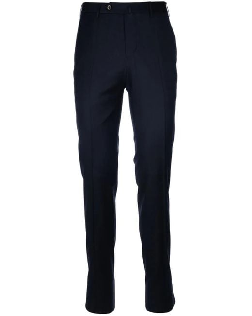 PT Torino Blue Skinny Trousers for men