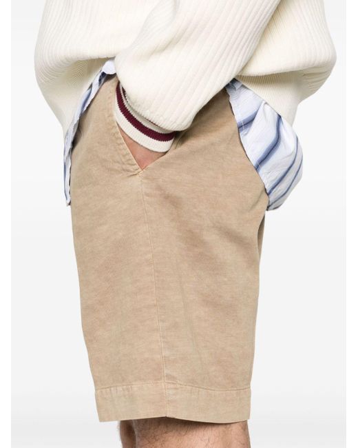 Incotex Natural 39 Cotton-blend Chino Shorts for men