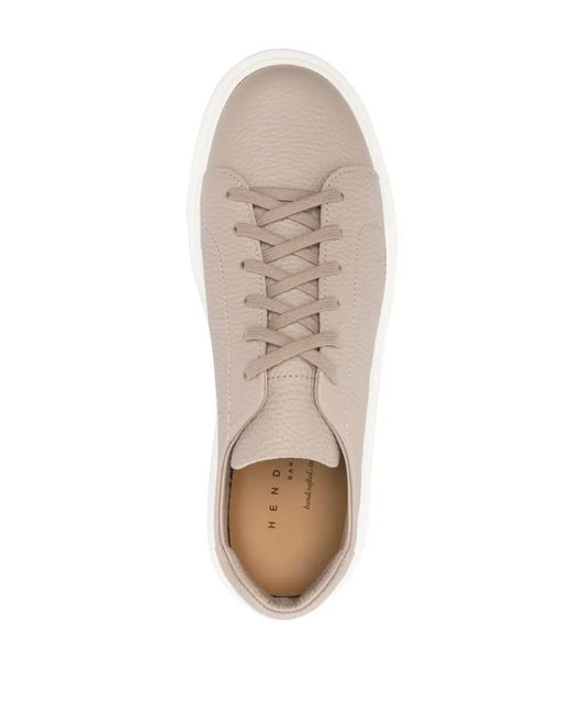 Henderson Pink Chronos Leather Sneakers for men