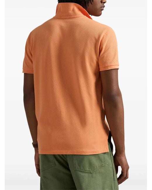 Polo Ralph Lauren Orange Polo À Logo Brodé for men