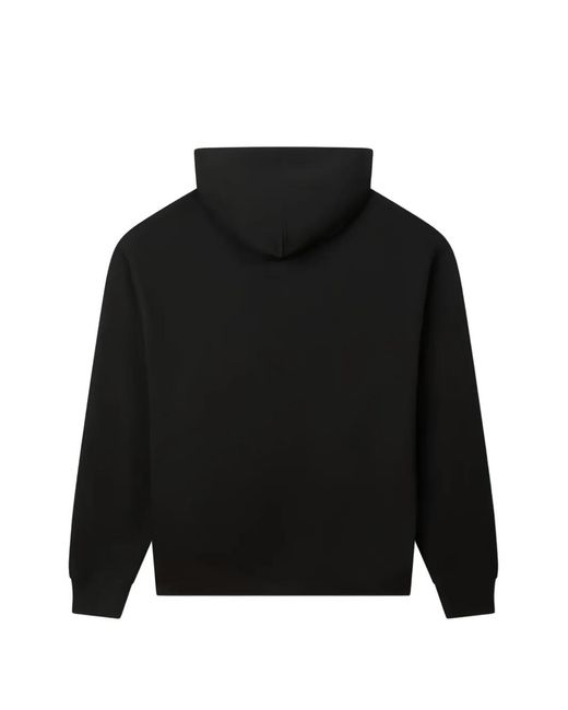 KENZO Black Boke Heart Embroidered Hoodie for men