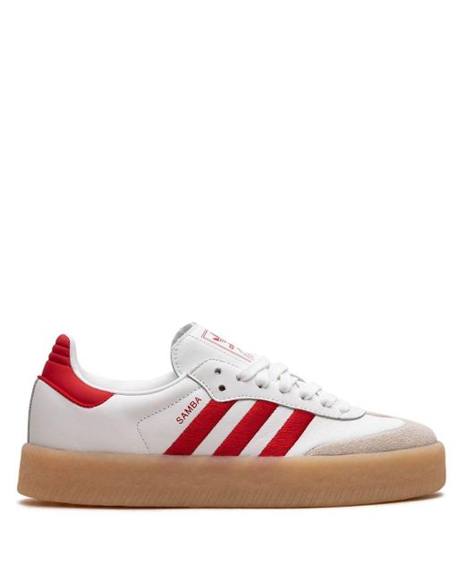 Adidas Sambae "white/red" Sneakers