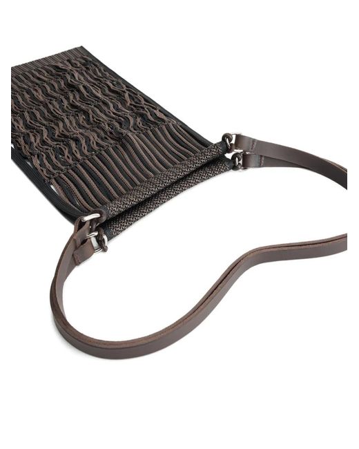 Lemaire White X Filt Medium Net Shoulder Bag