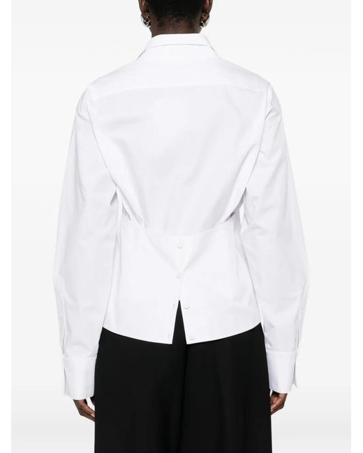 Rohe White Collared Shirt