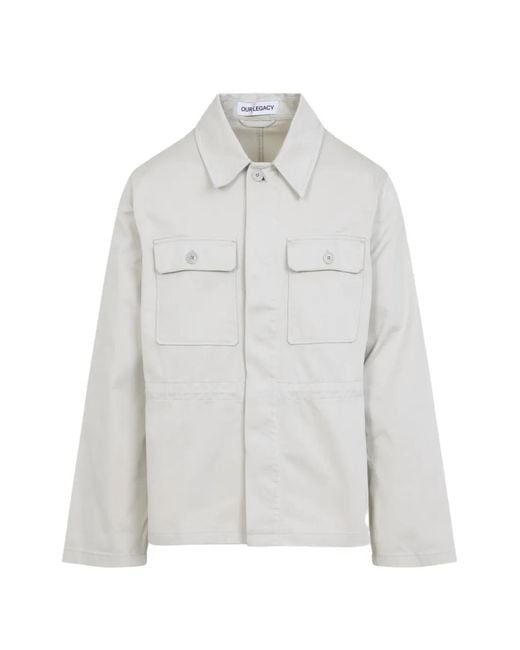 Our Legacy White Veste Boutonnée Unity for men