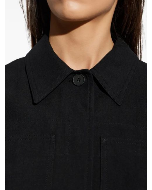 Studio Nicholson Black Calder Patch-Pocket Jacket