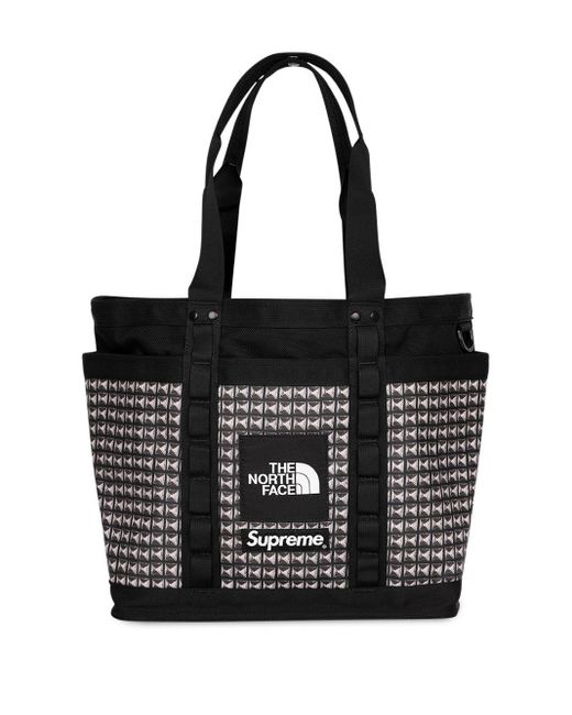 Supreme X The North Face Studded Explore Utility Tote Bag in Black 