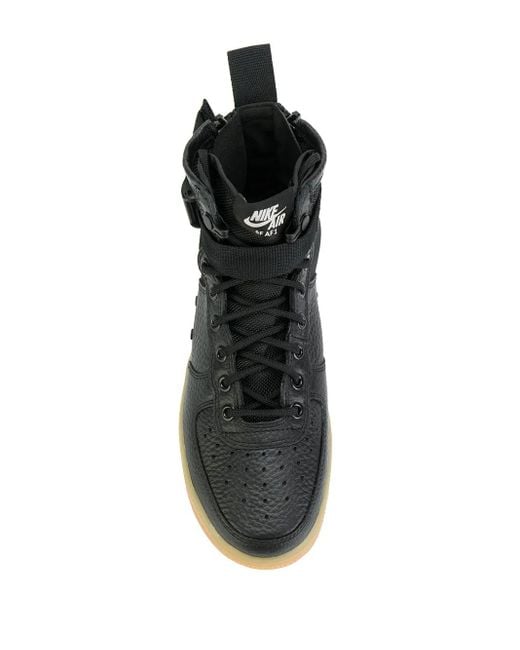 Nike Black Sf Af1 Mid Sneakers