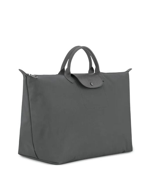 Longchamp Gray Sac De Voyage Le Pliage