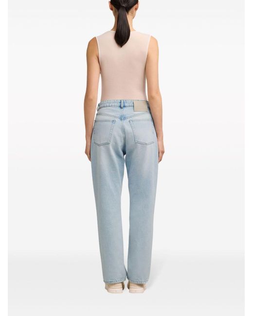AMI Straight Jeans in het Blue