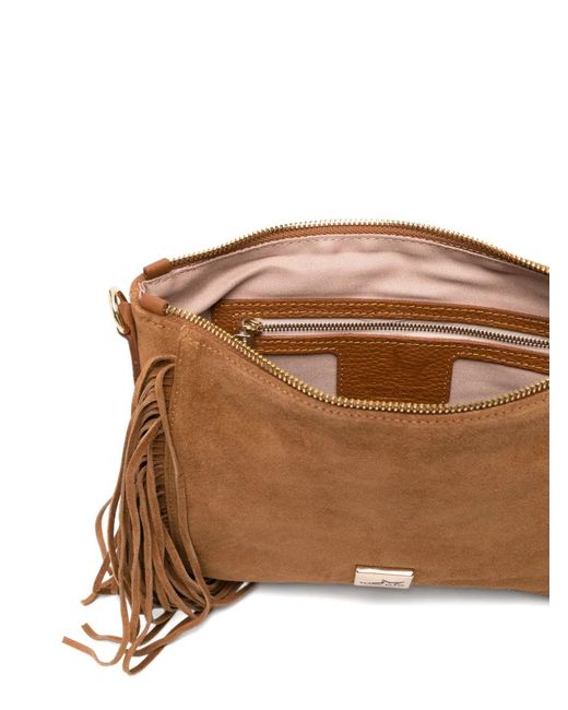 Marc Ellis Brown Calira Fringed Cross Body Bag