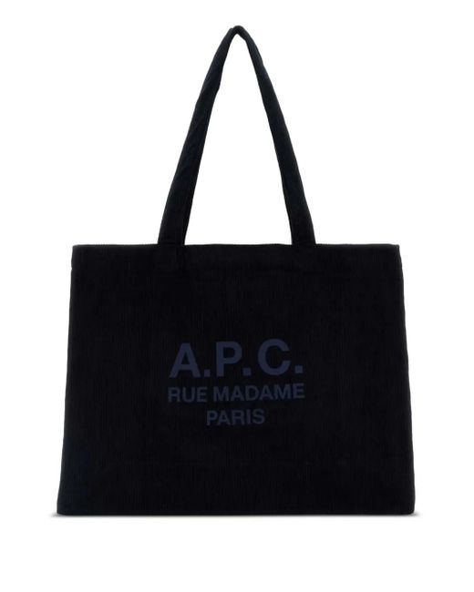 A.P.C. Handtasche Mit Logo-Print in Black für Herren