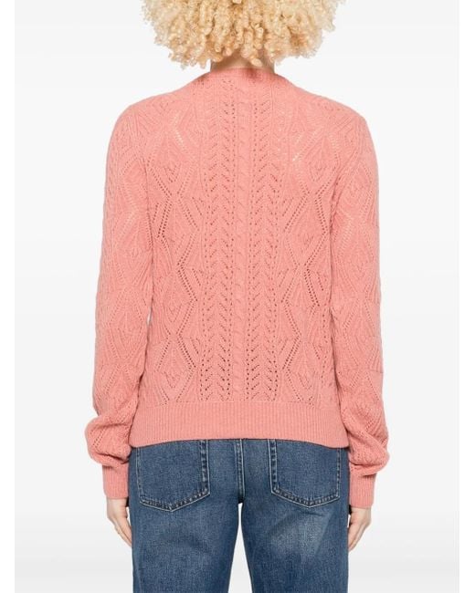 Etro Pink Wool Jumper