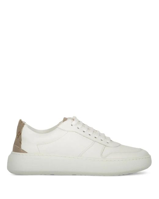 Herno White Baskets À Lacets