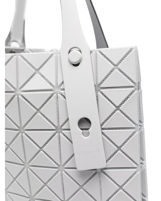 Sac À Main Prism Plus À Motif Géométrique Issey Miyake en coloris Gray