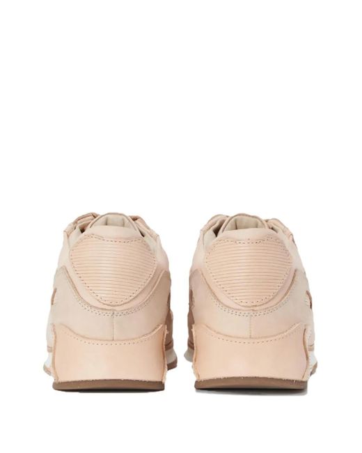 Hender Scheme Pink Leather Panelled Sneakers for men
