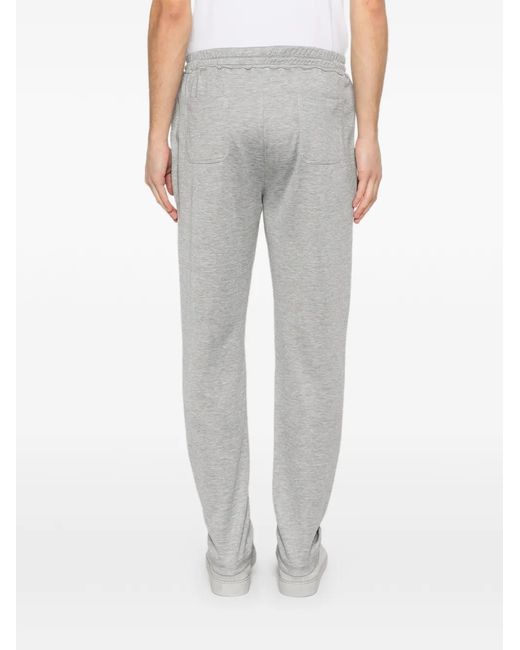 Eleventy Gray Drawstring Trousers for men