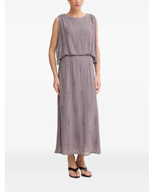 INTROPIA Purple Alejandra Maxi Dress