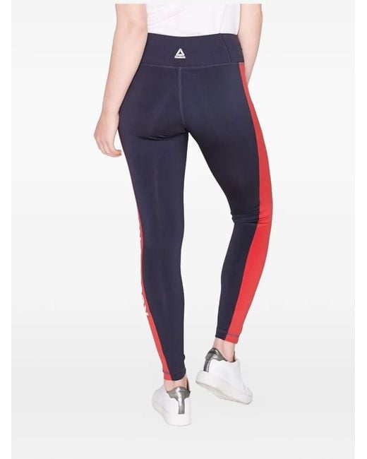 Reebok Blue Essentials Linear Leggings