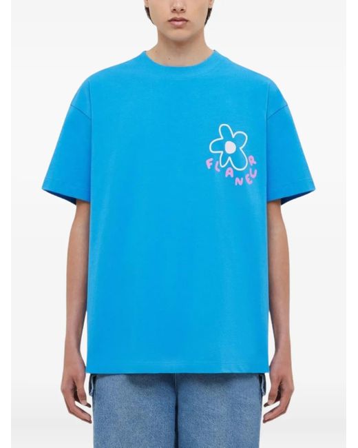 T-Shirt Blossom À Imprimé flâneur pour homme en coloris Blue