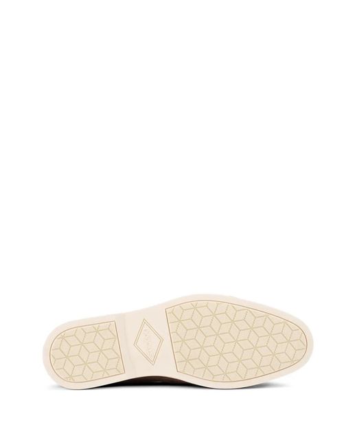 Doucal's Brown Mocassins En Daim À Double Boucles for men