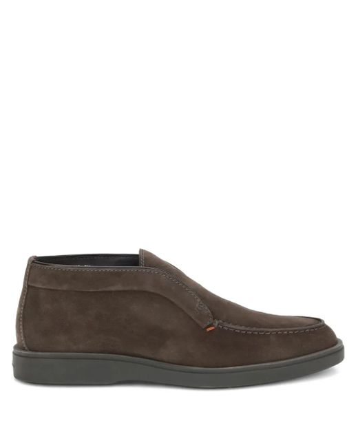 Santoni Desert-Boots aus Wildleder in Brown für Herren