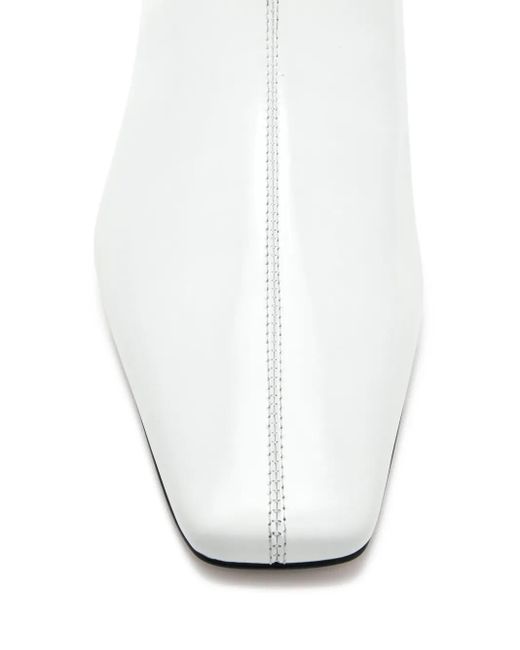 Proenza Schouler Trap Enkellaarzen in het White