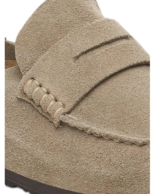 Birkenstock White Naples Wrapped Mules for men