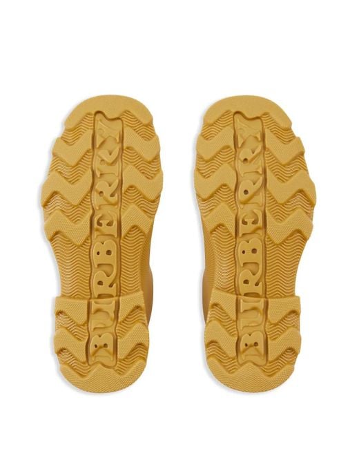 Burberry Yellow Marsh Rain Boots for men