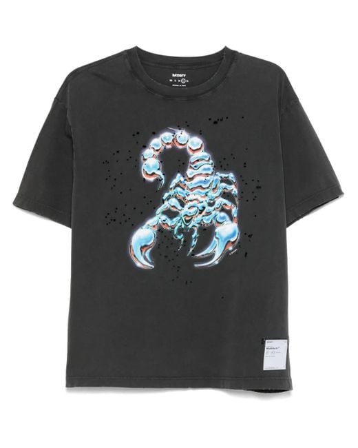 メンズ Satisfy Mothtechtm Tシャツ Black